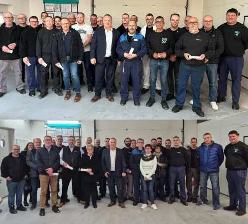 Remise des médailles du travail